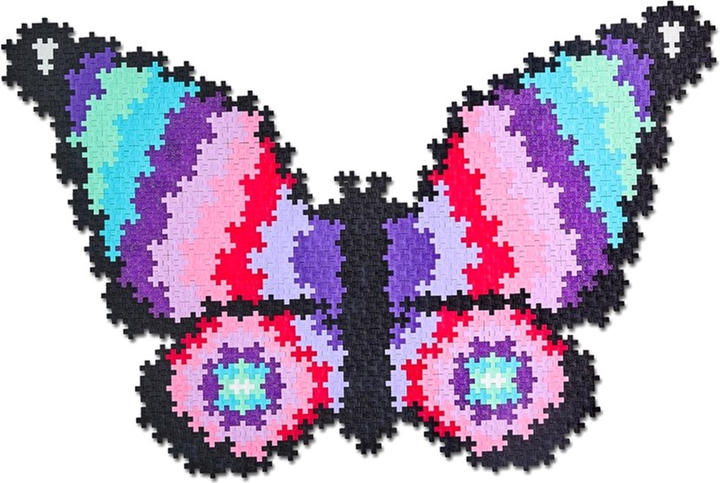 Puzzle by number Plus Plus Motyl 800 elementów (5710409106948) - obraz 2