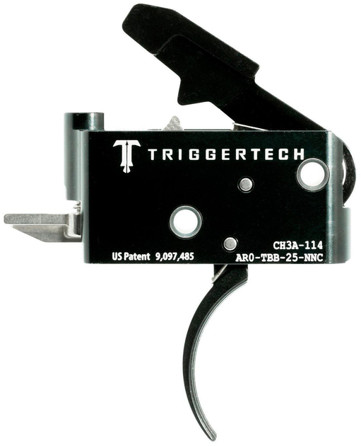 УСМ TriggerTech Adaptable Curved для AR15. Регулируемый двухступенчатый - изображение 1