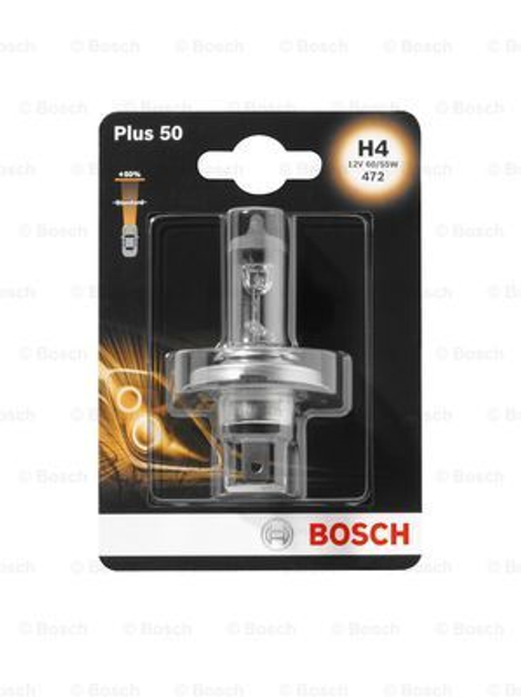 Автомобильная лампа H4 Plus 60 sB Bosch 1 987 301 040 – фото, отзывы ...