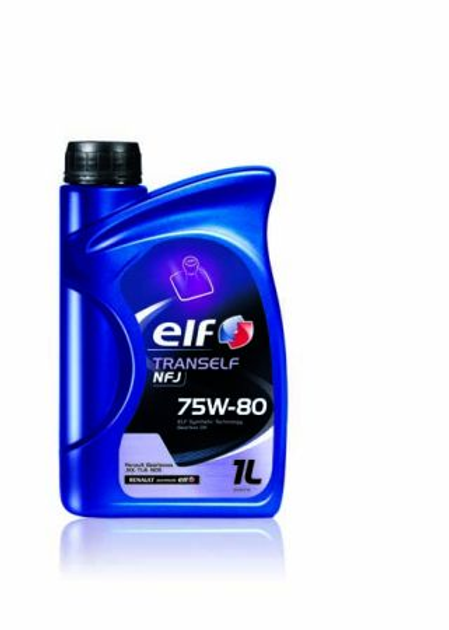 Масло трансмиссионное Elf Tranself NFJ 75W80 / 1л. / (GL-4+, для КПП ...