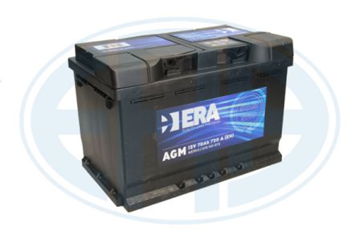 Аккумулятор - ERA AGM / 70 Ah / EN 720 / 278x175x190 (ДхШхВ) / R ...