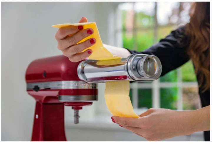 Przystawka do rozwałkowywania ciasta KitchenAid 5KSMPSA, stal nierdzewna - obraz 2