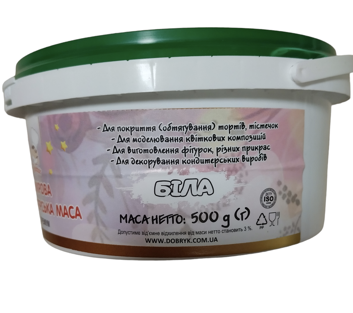 Мастика Кондитерская Премиум Добрик 500 г - изображение 2