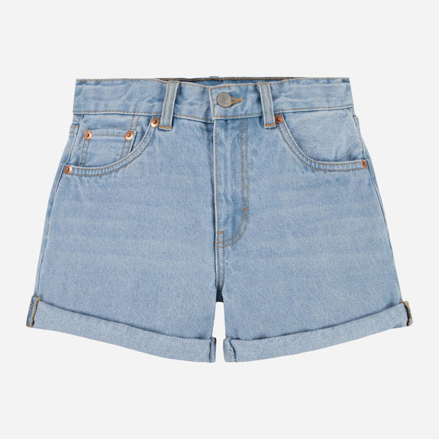 Підліткові шорти для дівчинки Levis 4EK075-L7Y 140 см (10A) Блакитні (3666643079680) - зображення 1