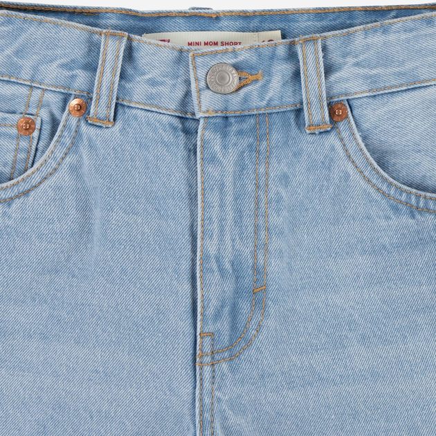 Krótkie spodenki młodzieżowe dziewczęce Levis 4EK075-L7Y 134-140 cm (10A) Błękitne (3666643079680) - obraz 3