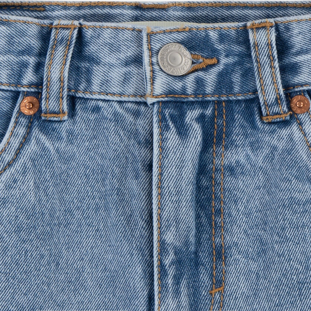 Krótkie spodenki młodzieżowe dziewczęce Levis 4EK075-MBR 158 cm (14A) Niebieskie (3666643079567) - obraz 3