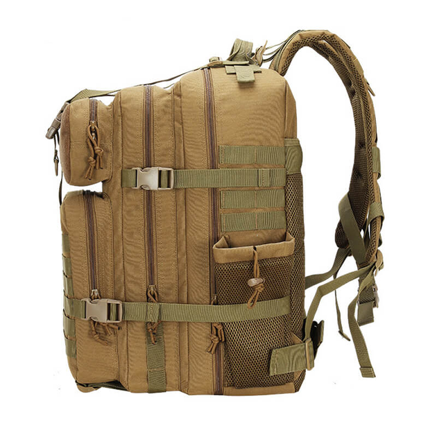 Рюкзак тактичний Smartex 3P Tactical 45 ST-152 khaki - зображення 2