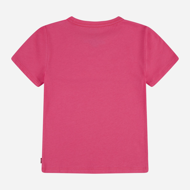 Дитяча футболка для дівчинки Levis 3EK418-AGW 116 см (6A) Рожева (3666643070625) - зображення 2