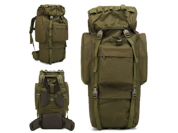 Рюкзак тактичний Smartex 3P Tactical 65 ST-023 army green - зображення 2