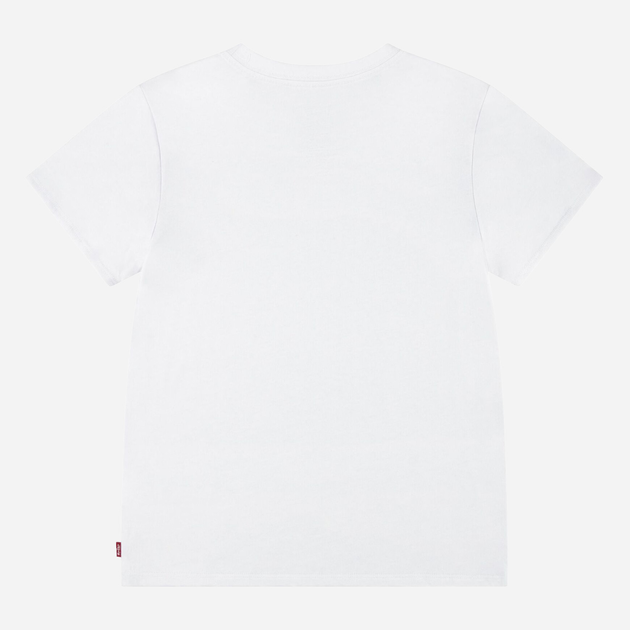 Підліткова футболка для дівчинки Levis 4EK826-001 140 см (10A) Біла (3666643067557) - зображення 2