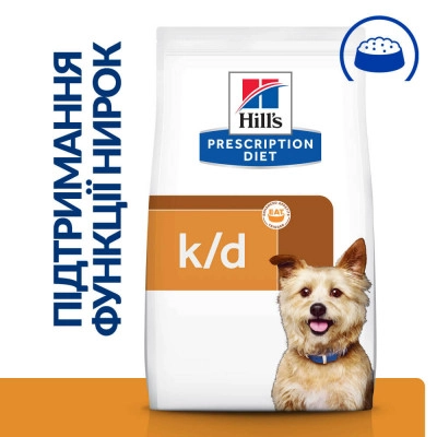 Лечебный корм Hill's PD Canine K/D 12 кг (605995) - изображение 2