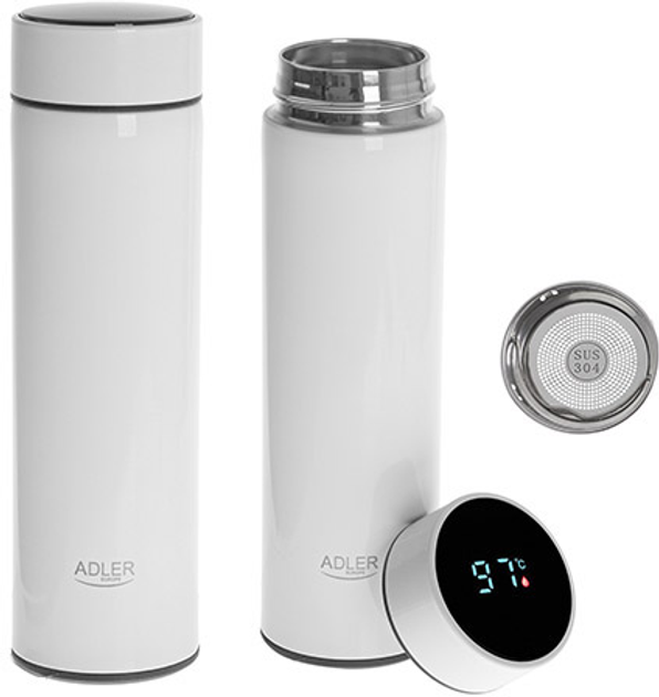Termos Adler Silicone White (AD 4506w) - obraz 7