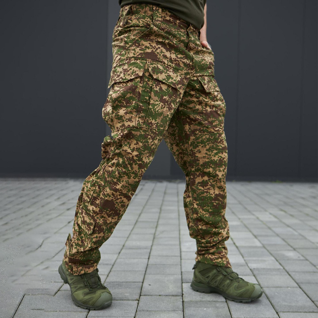 Мужские штаны "М-5" рип-стоп с влагозащитной пропиткой варан размер 2XL - изображение 2
