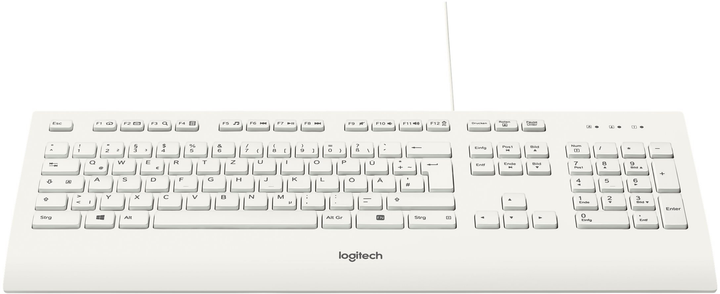 Клавіатура дротова Logitech K280e  White (920-008319) - зображення 2