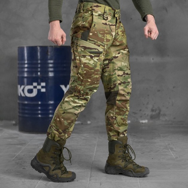 Мужские брюки "Kord" стрейч рип-стоп с вставками Cordura мультикам размер XL - изображение 2