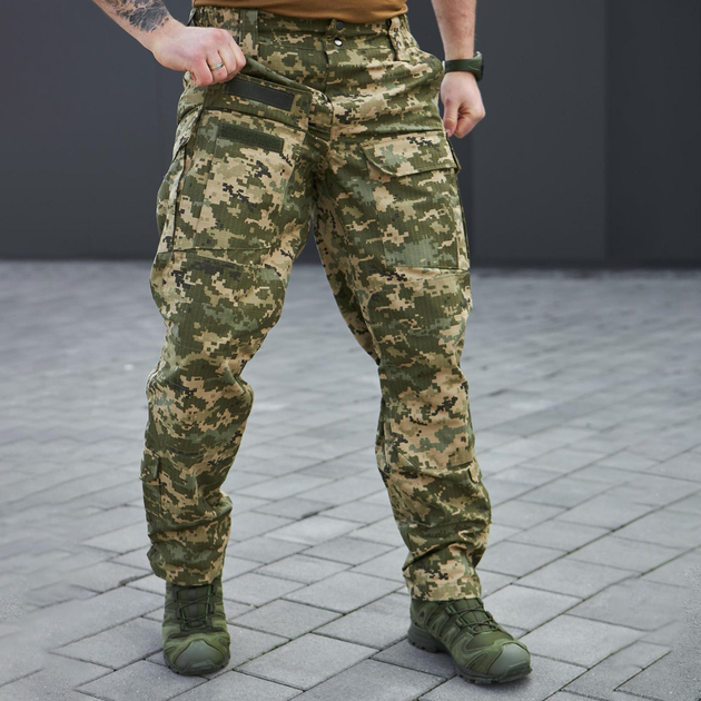 Чоловічі штани "М-5" ріп-стоп з вологозахисним просоченням піксель розмір 3XL - зображення 1