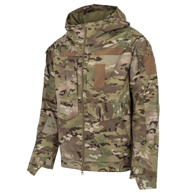 Демисезонная мужская куртка "Hunter" Canvas Streatch с сеточной подкладкой мультикам размер 3XL - изображение 1
