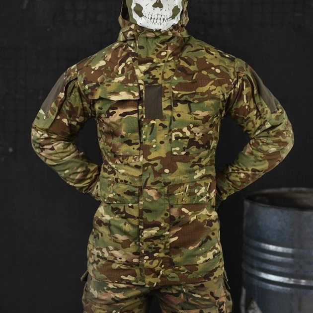 Демісезонна чоловіча куртка "Tirex" Rip-Stop мультикам розмір 4XL - зображення 1