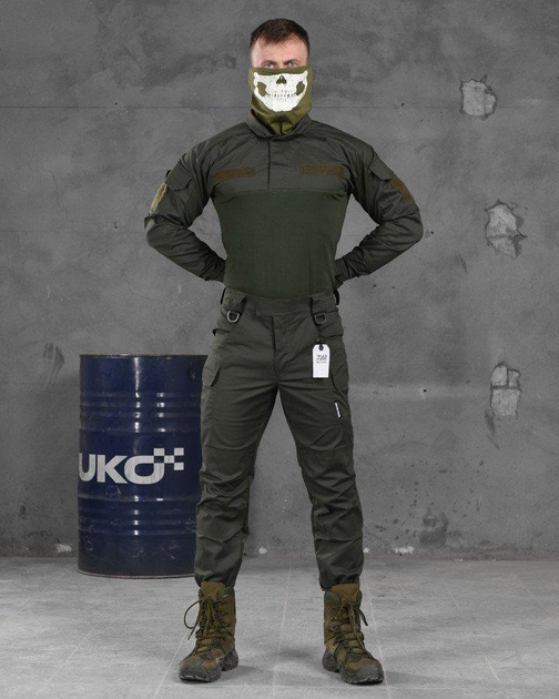 Стрейчевые тактический костюм 7.62 tactical Minnesota хаки 3XL - изображение 1