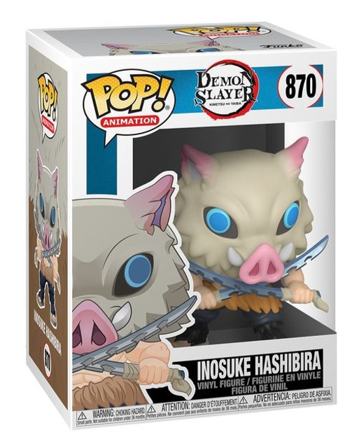 Фігурка Funko Pop! Demon Slayer Inosuke Hashibira 10 см (8896984901150) - зображення 1