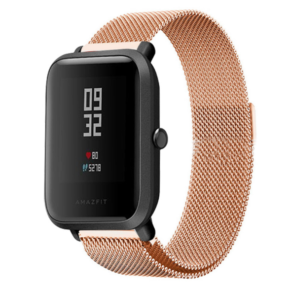 Металлический ремешок MiJobs 20 мм для Amazfit Bip Lite S U/ GTS 2 3 4 Mini / GTR (42 mm) / 2, Samsung Galaxy Watch / Active 2 (40 mm) / Gear S4 (42 mm), Huawei GT2 (42 mm) миланская петля Золотой / Розовый 1565P - Фото 1 Металлический ремешок MiJobs 20 мм для Amazfit Bip Lite S U/ GTS 2 3 4 Mini / GTR (42 mm) / 2, Samsung Galaxy Watch / Active 2 (40 mm) / Gear S4 (42 mm), Huawei GT2 (42 mm) миланская петля Золотой / Розовый 1565P - изображение 1