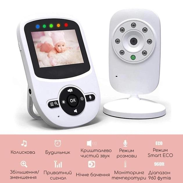 Цифровая беспроводная видеоняня Baby Monitor SM-24 - изображение 2