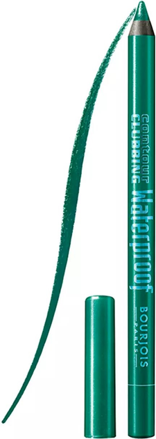 Zestaw kosmetyków do makijażu Bourjois Tusz do rzęs Twist Up 001 Ultra Black 8 ml + Ołówek do oczu Contour Clubbing No 50 Loving Green 1.2 g (3616305491787) - obraz 3