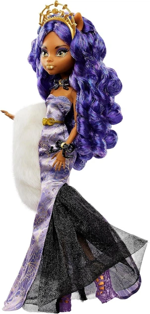 Кукла Монстер Хай Monster High Clawdeen Wolf Howliday Collectible Winter Edition Клодин Вульф (HNF97) - изображение 3