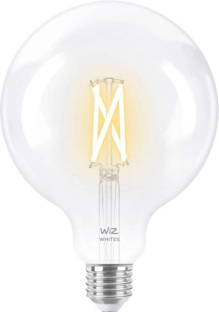 Розумна лампочка WIZ Clear globe Tunable white WiFi G125 E27 806 лм 7 Вт (8718699786717) - зображення 1