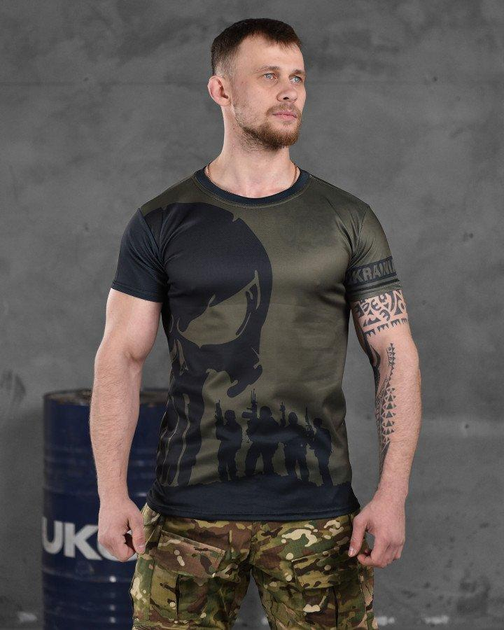Тактическая потоотводящая футболка oblivion Panisher soldiers ВН1105 XL - изображение 1