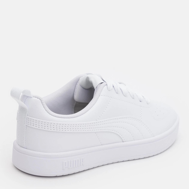 Підліткові кеди для дівчинки Puma Rickie Jr 38431101 37.5 (4.5UK) Білі (4064536393346) - зображення 3