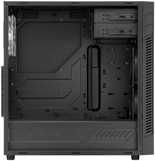 Корпус Sharkoon S25-W Black (4044951019304) - зображення 4