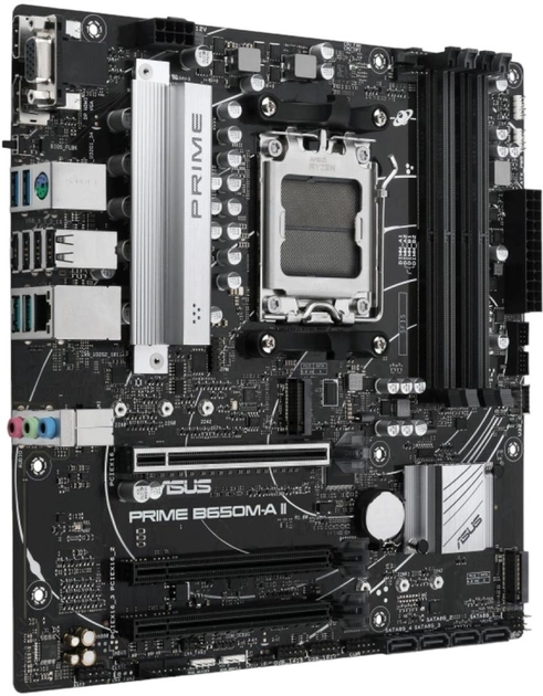 Материнська плата Asus PRIME B650M-A II-CSM (sAM5, AMD B650, PCI-Ex16) - зображення 2