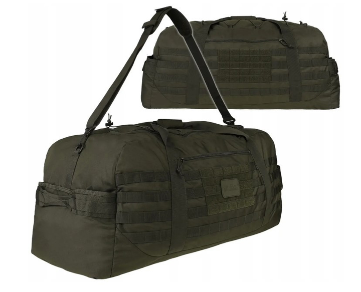 Тактична сумка Mil-Tec us cargo bag large 105л. - Олива 13828201 - зображення 1