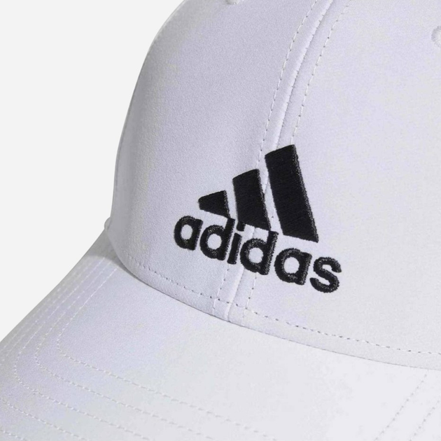 Кепка adidas Bball Cap Lt Emb GM6260 OSFC 51 Біла (4064044179487) - зображення 4