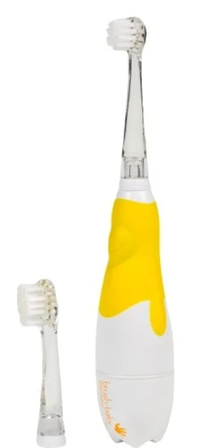 Електрична зубна щітка Brush-Baby BabySonic жовта - зображення 1