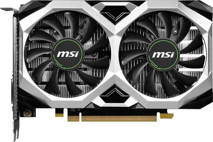 Видеокарта GF GTX 1650 4GB GDDR6 Ventus XS OCV3 MSI (GeForce GTX 1650 ...