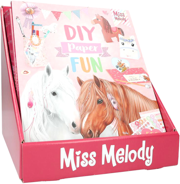 Набір для творчості Depesche Miss Melody DIY Paper Fun Book (4010070631383) - зображення 1