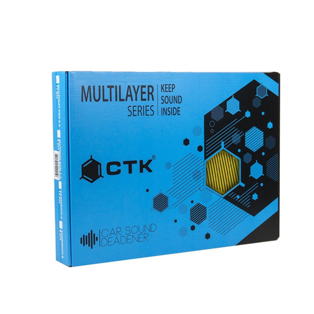 ВіброШумоізоляція Acoustics Multi Mat Pro 5,5 мм 500x370 мм - зображення 4