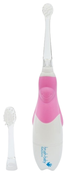 Elektryczna szczoteczka do zębów Brush-Baby BabySonic  różowa - obraz 1