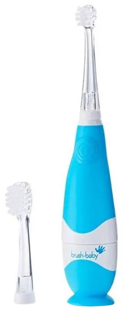 Електрична зубна щітка Brush-Baby BabySonic блакитна - зображення 1