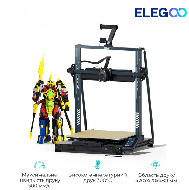 3D-принтер Elegoo Neptune 4 Max (ELG-50.201.014300) - зображення 2