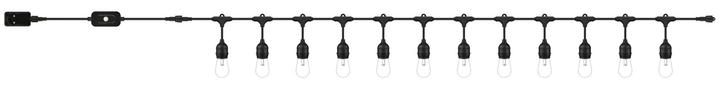 Inteligentna girlanda LED WIZ String lights 14.8 m (8719514554450) - obraz 2
