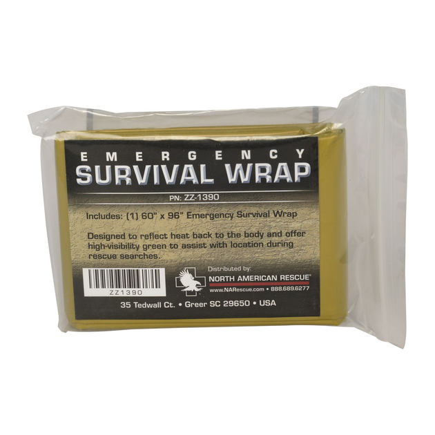 Термоодеяло рятувальна NAR Emergency Survival Wrap - зображення 1