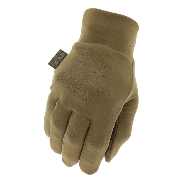 Рукавички тактичні зимові Mechanix Coldwork™ Base Layer Coyote Gloves M - зображення 1