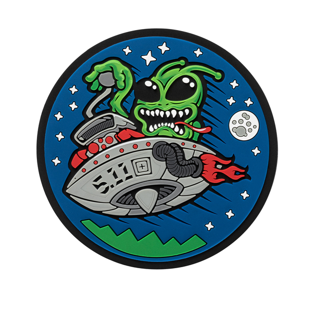 Нашивка 5.11 Tactical Hotrod Alien Patch - зображення 1