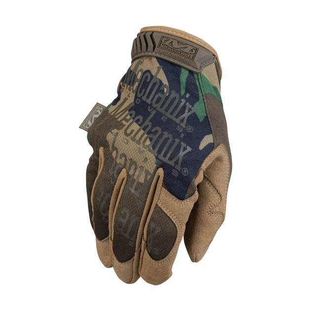Перчатки тактические Mechanix The Original® Woodland Camo Gloves XL Woodland - изображение 1