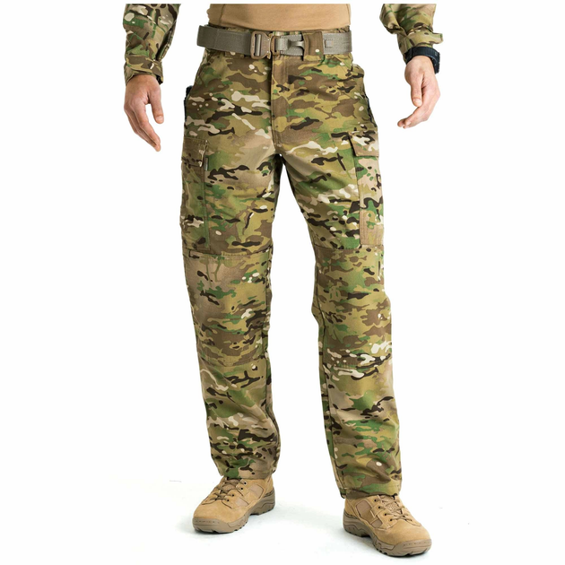 Брюки тактические 5.11 Tactical MultiCam TDU 2XL/Long Multicam - изображение 1