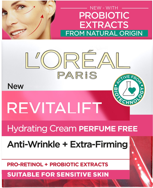 Krem do twarzy L'Oreal Paris Revitalift Classic Perfume Free na dzień 50 ml (3600523972074) - obraz 2