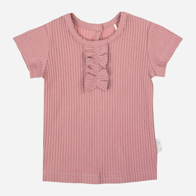 Дитяча футболка для дівчинки Nicol 204140 116 см Рожева (5905601021346) - зображення 1